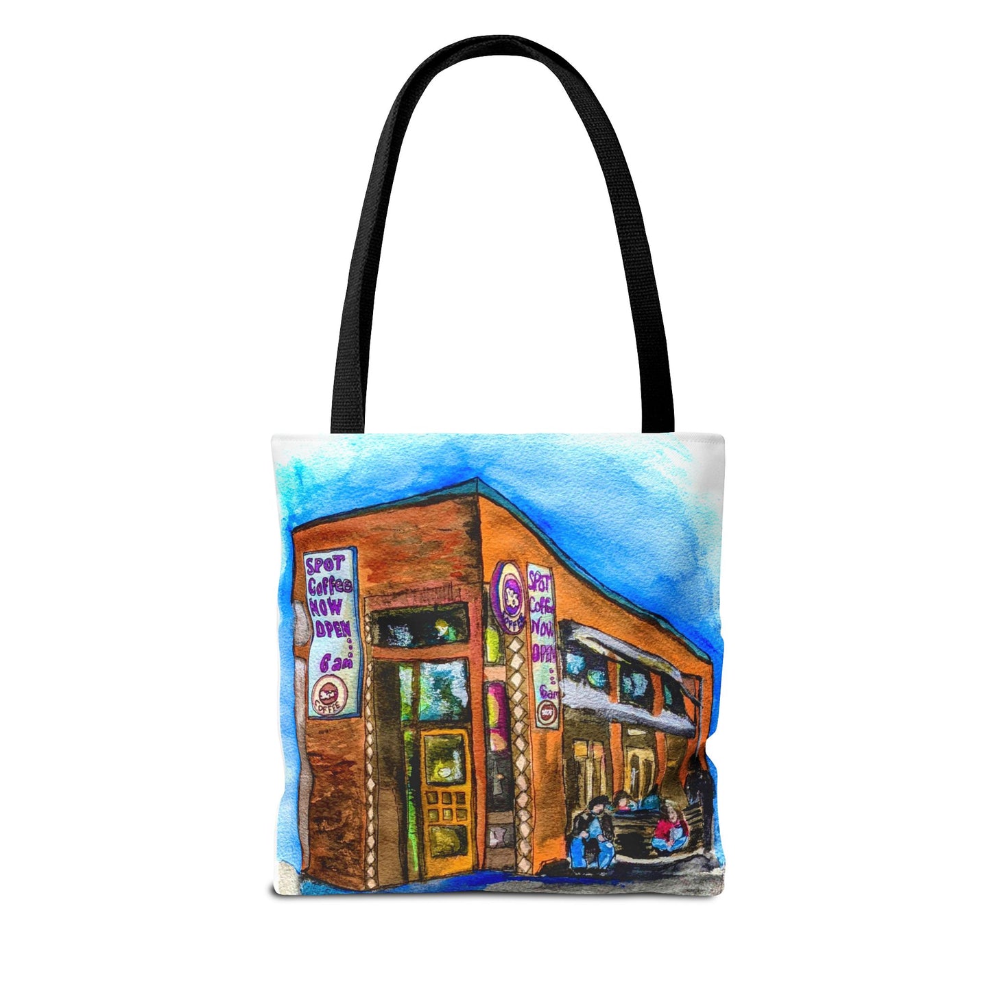 Spot Coffee tote bag
