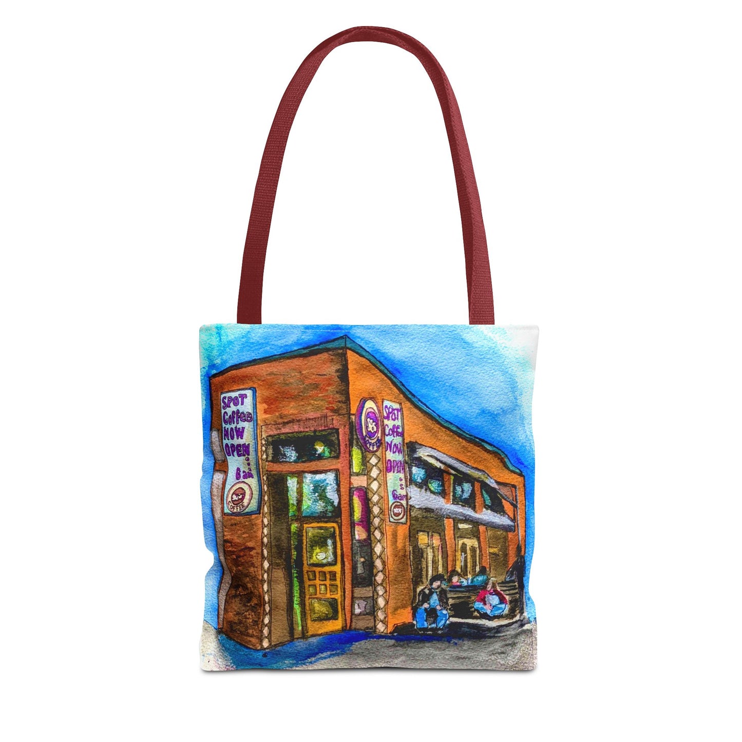 Spot Coffee tote bag