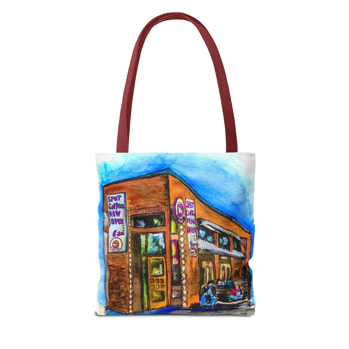 Spot Coffee tote bag