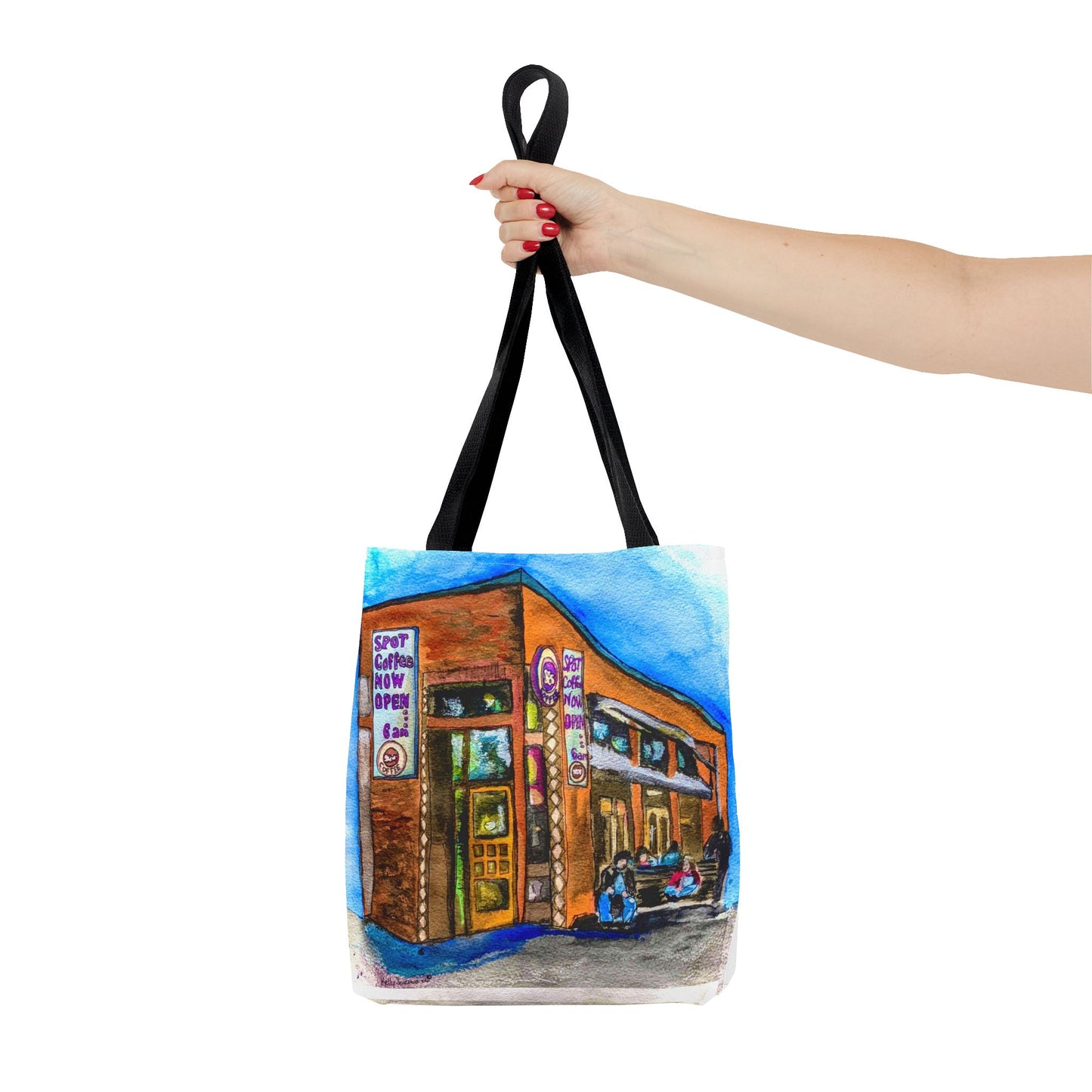 Spot Coffee tote bag