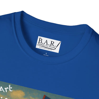 Buffalo Sports Fan Unisex T-Shirt, Comfy Game Day Tee, Gift for Bills Fans, Sports Apparel, Football Season Top, Casual Wear