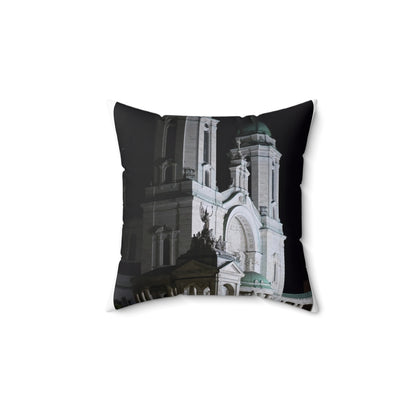 Spun Polyester Square Pillow