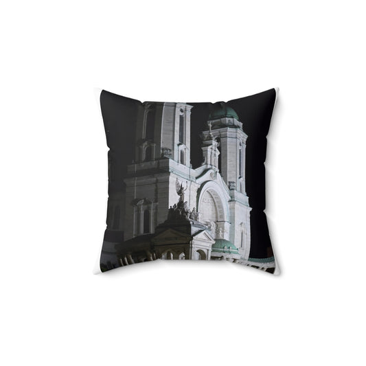 Spun Polyester Square Pillow