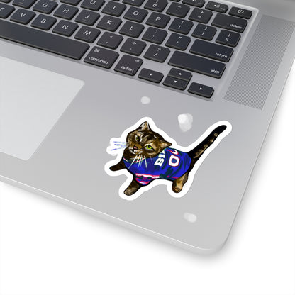 Bills Kitty Cat Kiss-Cut Stickers