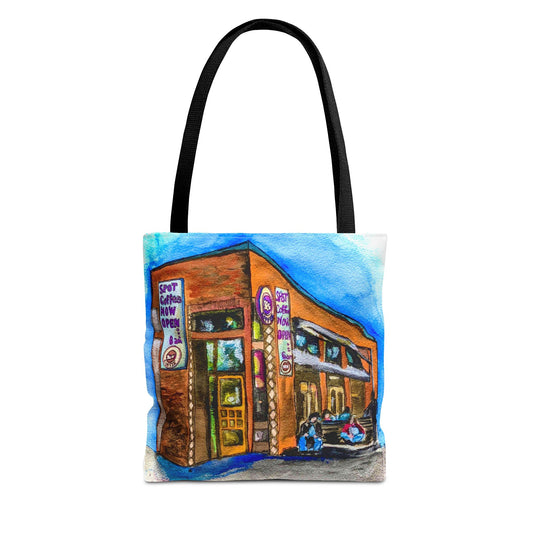 Spot Coffee tote bag