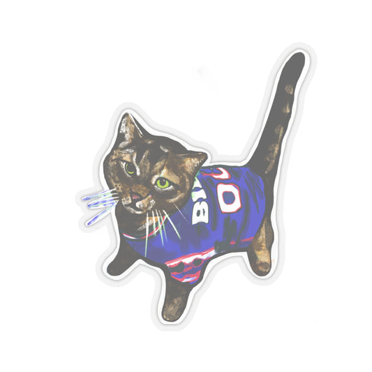 Bills Kitty Cat Kiss-Cut Stickers