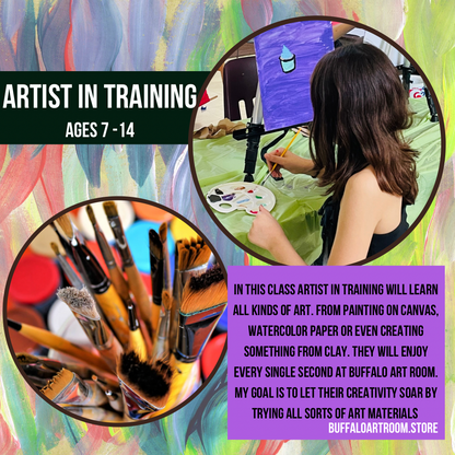 Artist in Training (Ages 12 and under)