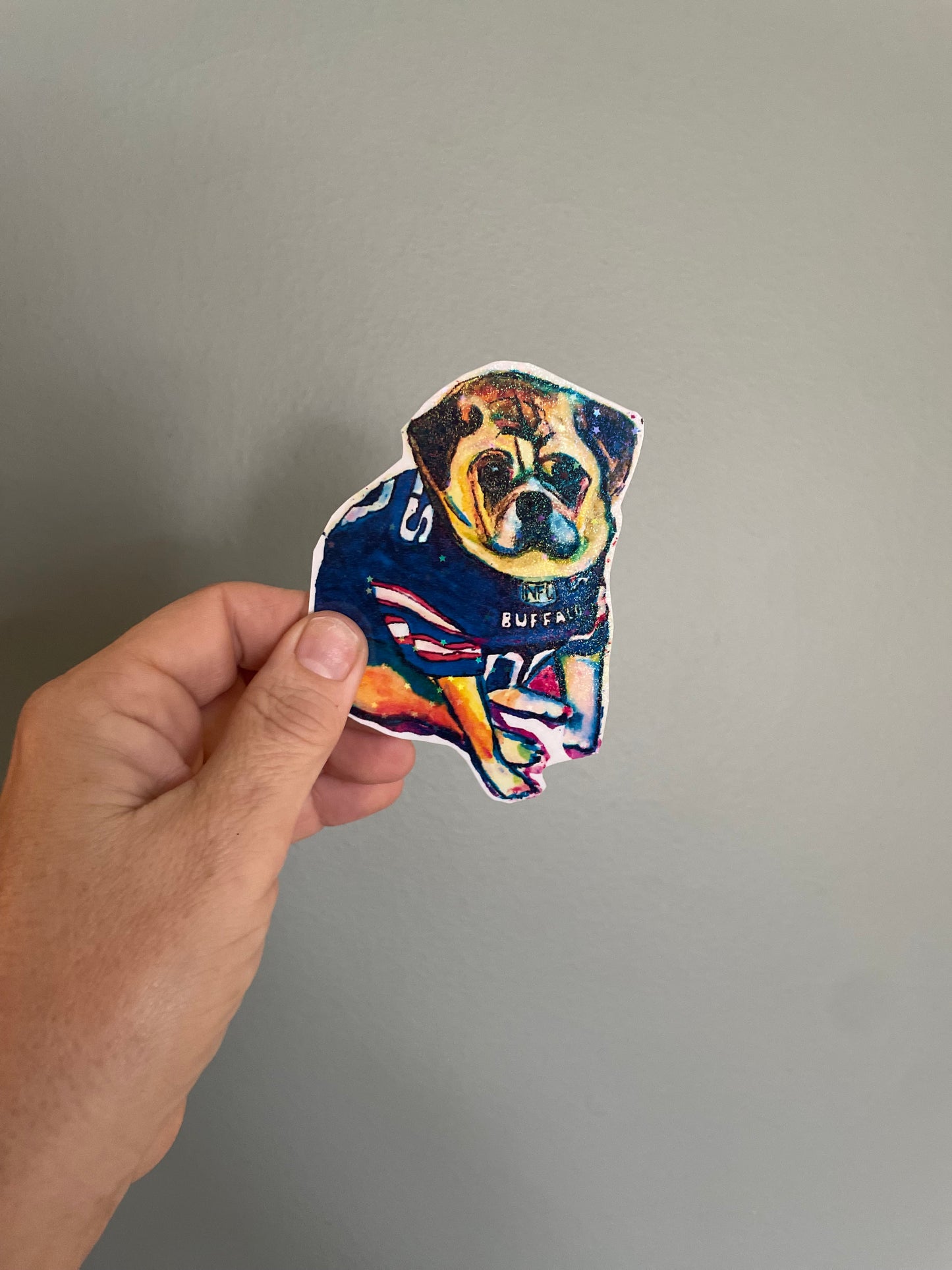 Chubby Puppy Sticker